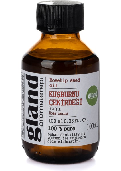Kuşburnu Çekirdeği(Rosa Canina Seed) Yağı 100ML