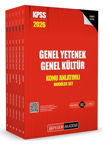 2026 Kpss Genel Yetenek Genel Kültür Lisans Konu Anlatımlı Modüle