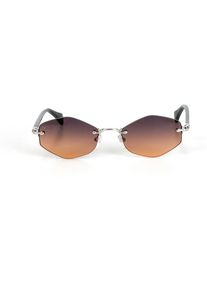 Gavel (B) Slv Füme-Turuncu 54 Unisex Güneş Gözlüğü
