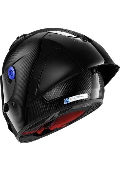 Aeron-Gp Siyah Full Carbon Fım Racıng Kask ( +1 Siyah Vizör )