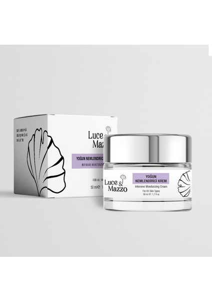 Yoğun Nemlendirici Krem 50 ml Saf İçerikli, 5 Aromatik Yağlı, Ekstra Nem