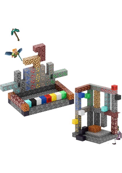 Benim Dünyam Küp Manyetik Emici Mıknatıs Hediye Puzzle Yapboz Blok Oyuncaklar (Yurt Dışından)