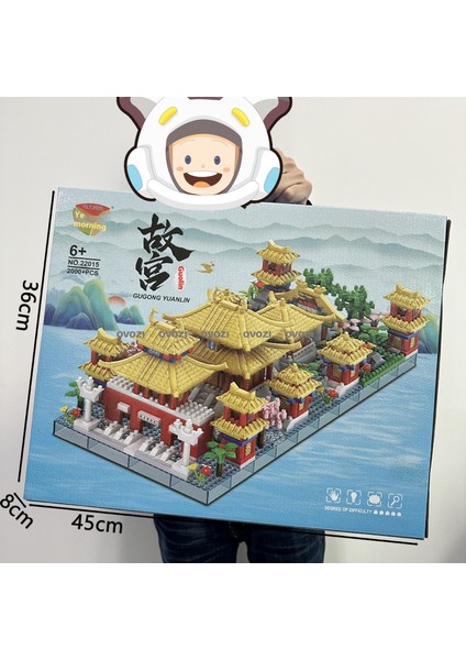 Büyük Hediye Kutusu Puzzle Yapı Taşı Oyuncaklar (Yurt Dışından)