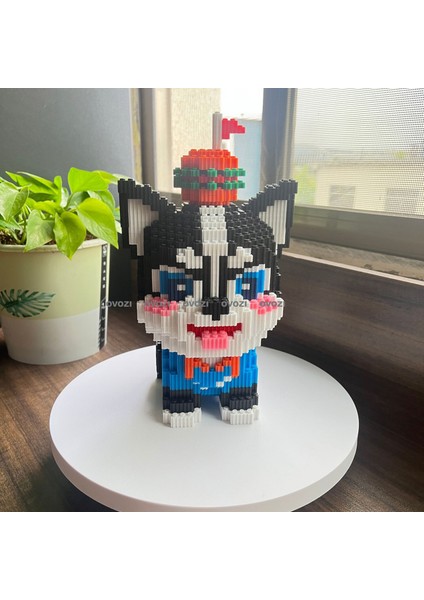 Karikatür Puzzle Yapı Taşı Eğitici Oyuncaklar (Yurt Dışından)