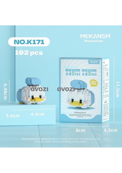 Karikatür Puzzle Yapı Taşı Eğitici Oyuncaklar (Yurt Dışından)