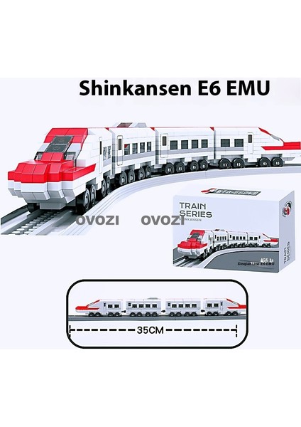 Tren Yapı Taşları Eğitici Oyuncaklar (Yurt Dışından)