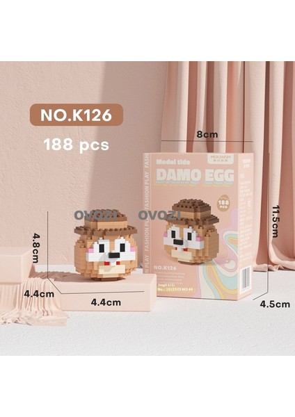 Karikatür Puzzle Yapı Taşı Eğitici Oyuncaklar (Yurt Dışından)