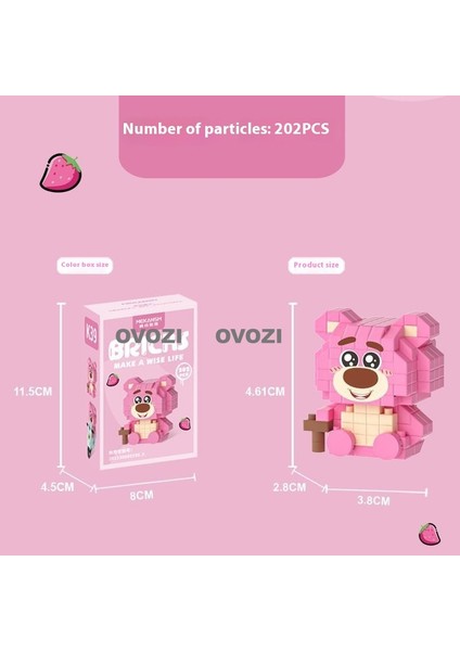 Karikatür Puzzle Yapı Taşı Eğitici Oyuncaklar (Yurt Dışından)