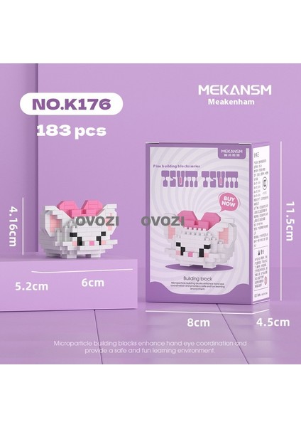 Karikatür Puzzle Yapı Taşı Eğitici Oyuncaklar (Yurt Dışından)
