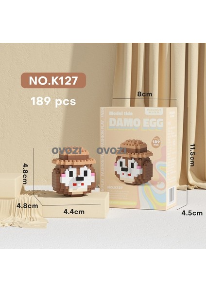 Karikatür Puzzle Yapı Taşı Eğitici Oyuncaklar (Yurt Dışından)