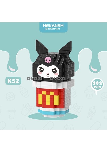 Karikatür Puzzle Yapı Taşı Eğitici Oyuncaklar (Yurt Dışından)