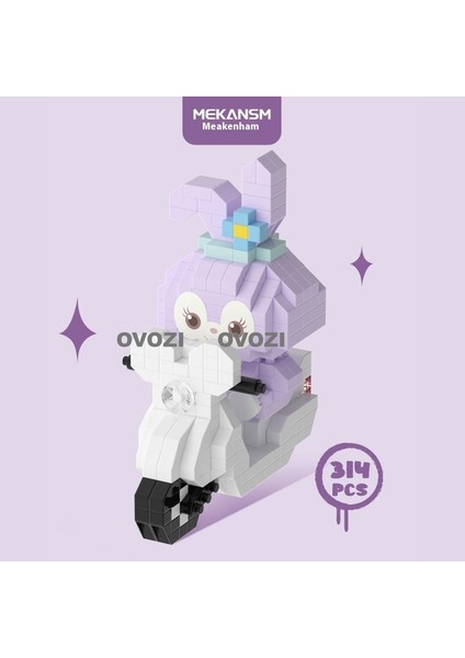 Karikatür Puzzle Yapı Taşı Eğitici Oyuncaklar (Yurt Dışından)