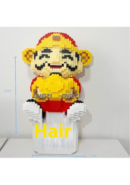 Karikatür Puzzle Yapı Taşı Eğitici Oyuncaklar (Yurt Dışından)