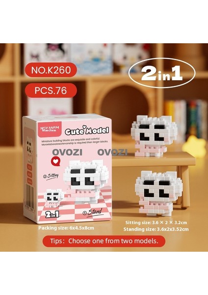 Karikatür Puzzle Yapı Taşı Eğitici Oyuncaklar (Yurt Dışından)