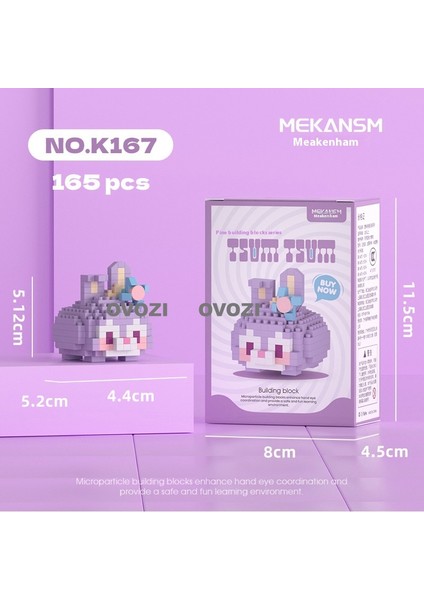 Karikatür Puzzle Yapı Taşı Eğitici Oyuncaklar (Yurt Dışından)