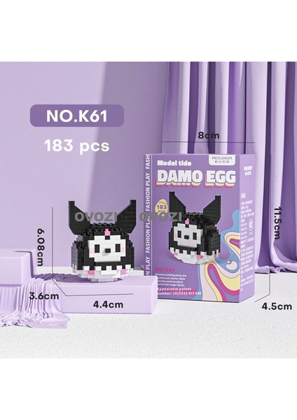 Karikatür Puzzle Yapı Taşı Eğitici Oyuncaklar (Yurt Dışından)