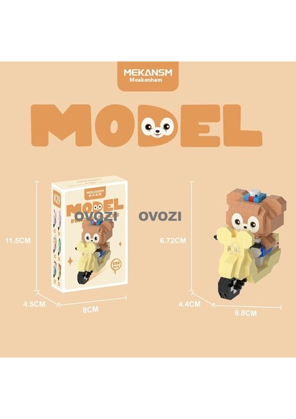 Karikatür Puzzle Yapı Taşı Eğitici Oyuncaklar (Yurt Dışından)