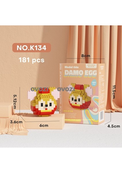 Karikatür Puzzle Yapı Taşı Eğitici Oyuncaklar (Yurt Dışından)