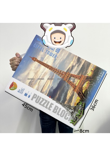 Büyük Hediye Kutusu Puzzle Yapı Taşı Oyuncaklar (Yurt Dışından)