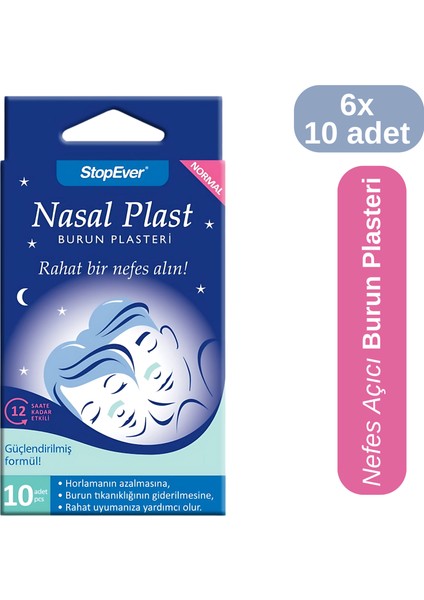 Nasal Plast Normal Boy 6'lı