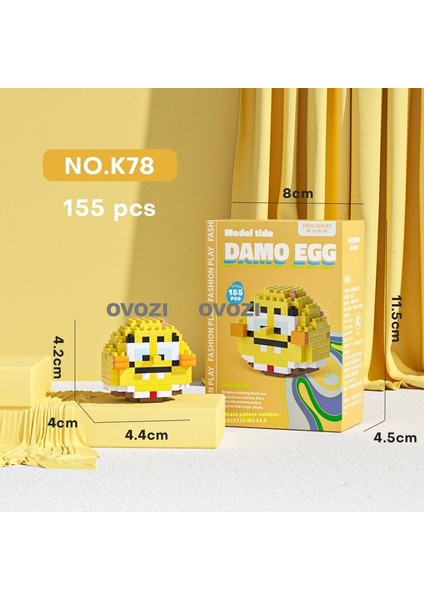Karikatür Puzzle Yapı Taşı Eğitici Oyuncaklar (Yurt Dışından)