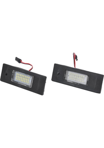 Araba Arka Plaka Lambası 63267193294 63267165735 Bmw 1serisi E81 E87 Z4 LED Plaka Lambası Montajı (Yurt Dışından)