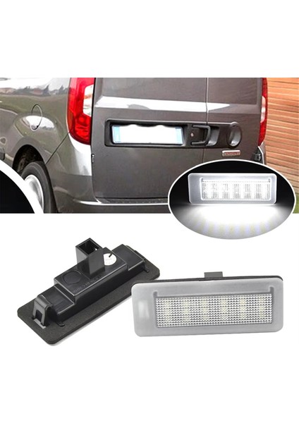 1224012 Plaka Işıkları Plaka Lambası LED Lambaları Opel Vauxhall Ram Promaster Şehir Araba Parçaları 95509601 (Yurt Dışından) fırsatları