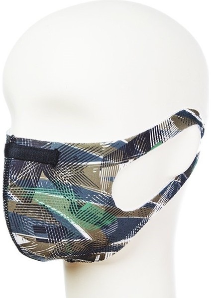 Unisex Koruyucu Maske Çizgi-Hat Desen S