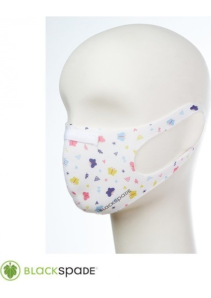 Çocuk Koruyucu Maske Kelebek Desen S1