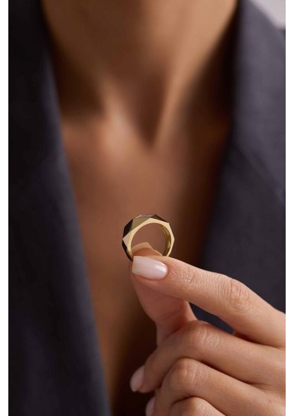 Geometric Stone Yüzük fiyatları