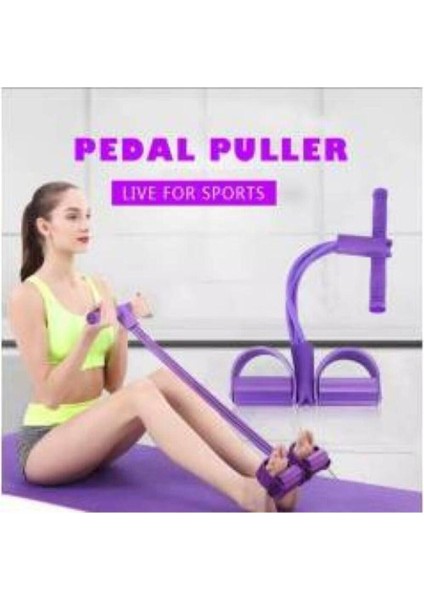 Unisex Mor Kondisyon Küreği Egzersiz Aleti Body Trimmer Zayıflama Aleti