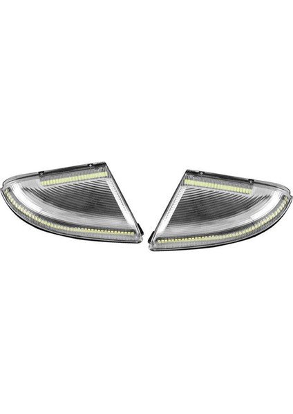 L+R Dikiz Aynası Dönüş Sinyal Lambası Dinamik Gösterge Sinyal Lambası Dodge Ram 1500 2500 3500 2009-18 68064948AA B (Yurt Dışından)