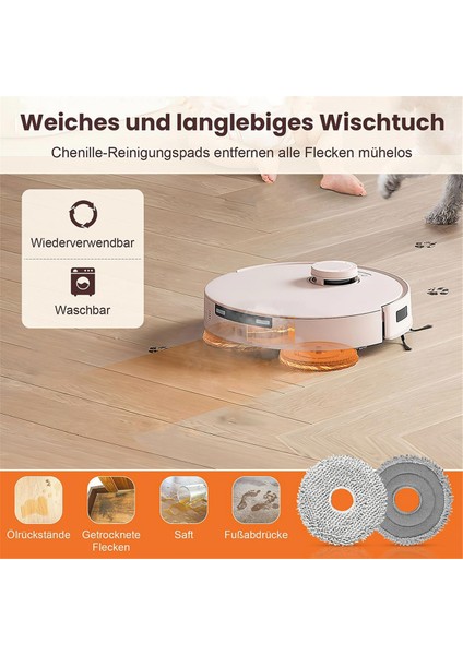 Ecovacs Deebot T30 Omni / T30 Pro Omni Robot Süpürge Yedek Parçaları Için Aksesuar Seti Mendiller ve Toz Torbaları (Yurt Dışından)