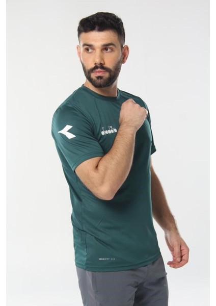Nacce Erkek Koyu Yeşil T-Shirt - 16TSR05