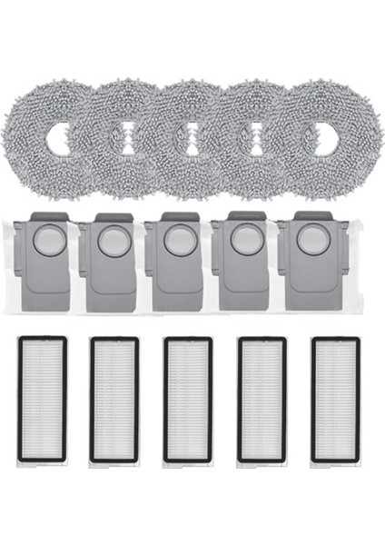 Roborock Qrevo CURVE/P20 Pro Süpürge Aksesuarları Için 15 Adet Ultra Dayanıklı Aksesuarlar (Yurt Dışından)