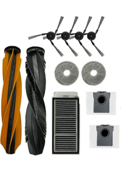 Dreame X40 Pro Ultra Elektrikli Süpürge Aksesuarları Seti Için 11 Adet Ana Yan Fırça Filtresi Paspas Temizleyici Parçaları Değişimi (Yurt Dışından) fiyatları