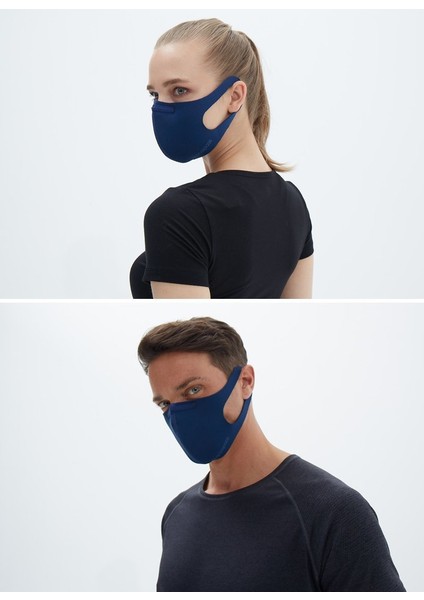 Unisex Koruyucu Maske Lacivert M