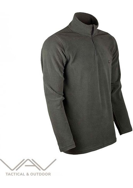 Vav Polsw-04 Sweatshirt Haki Xs