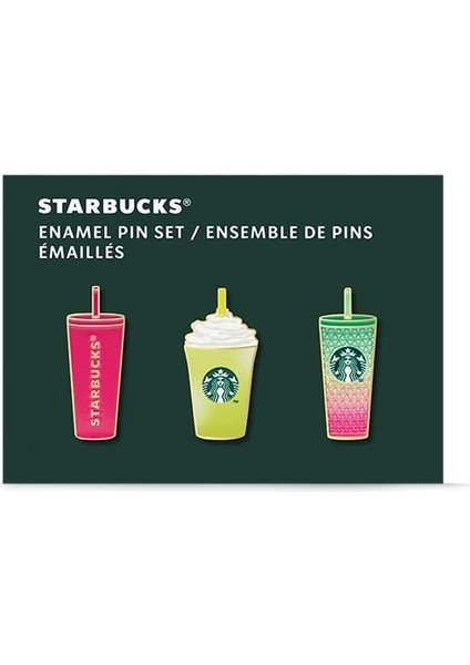 Starbucks® Soğuk Içecek Bardağı Tasarımlı Pin Set - 11167268