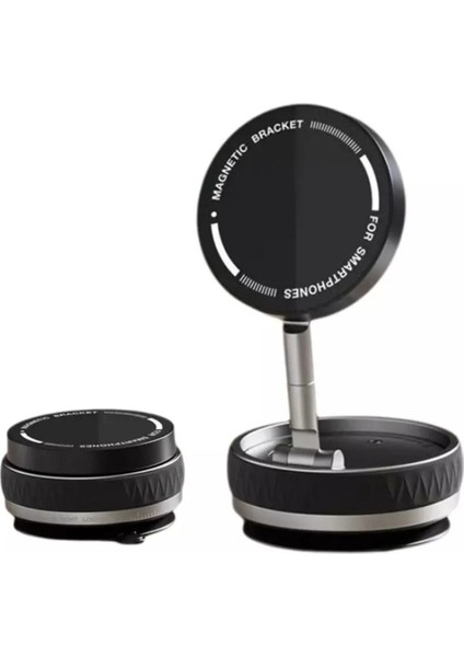 K10B / 360° Derece Dönebilen Vakumlu Magnetik Telefon Tutucu