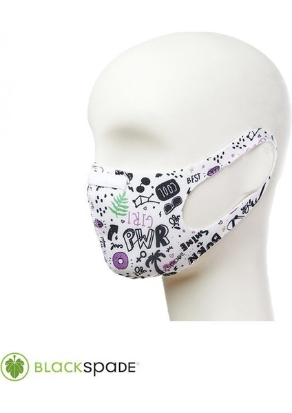 Çocuk Koruyucu Maske Sevgi-Aşk Desen S2