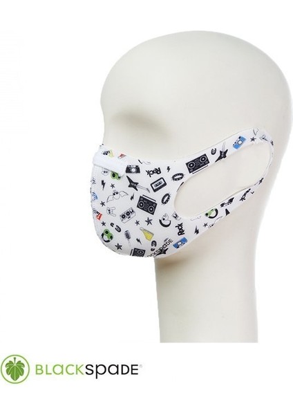 Çocuk Koruyucu Maske Müzik Desen S2