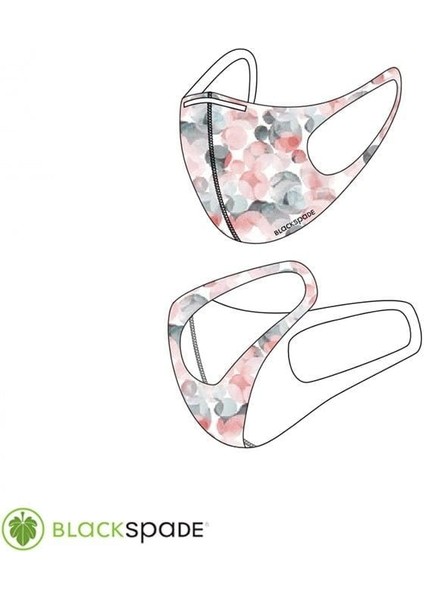 Unisex Koruyucu Maske Nokta Desen M