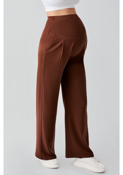 Ayarlanabilir Yüksek Bel Esnek Hamile Palazzo Pantolon PLZ01 modelleri