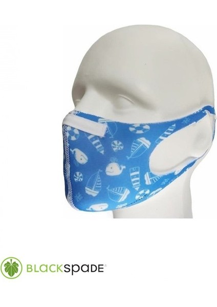 Çocuk Koruyucu Maske Deniz Desen S1