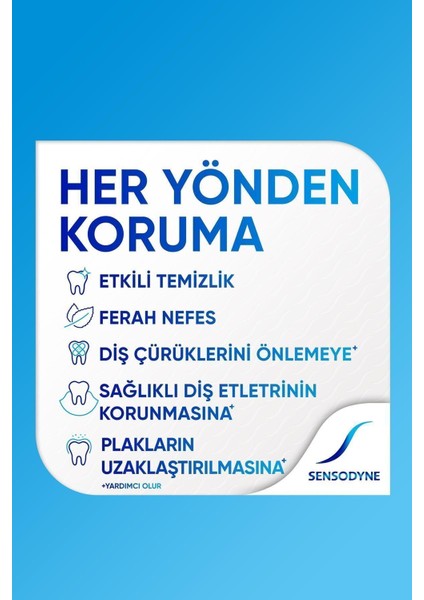 Tam Koruma ve Beyazlatıcı Hassas Dişler Için 50ML 6 Adet fırsatları