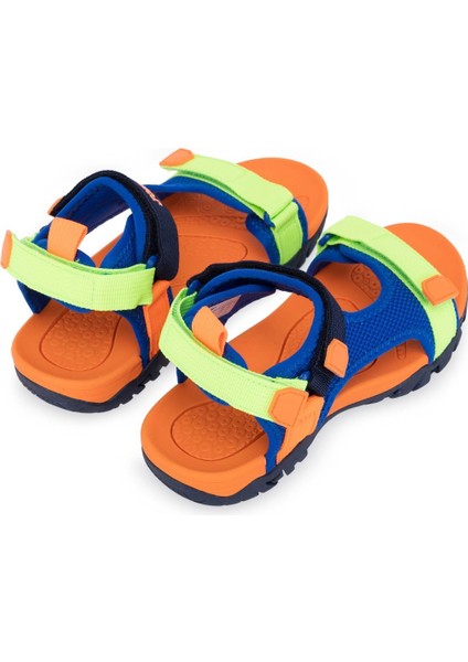Climber Mavi - Turuncu Erkek Çocuk Sandalet SCLIJS2504V indirimleri
