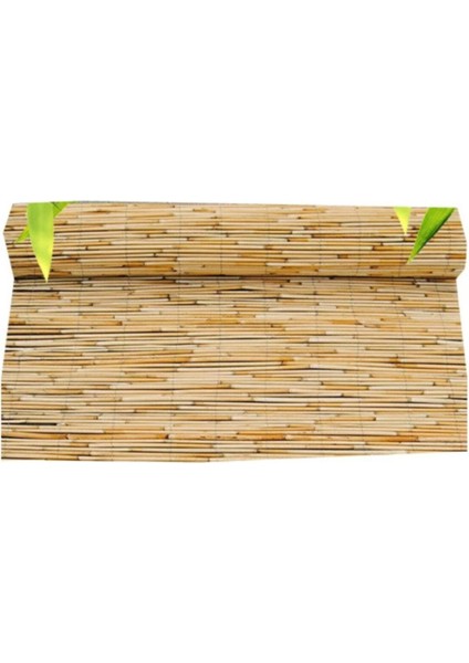 1 Metre x 2,50 Metre Bambu Kamış Hasır Çit Gölgelik