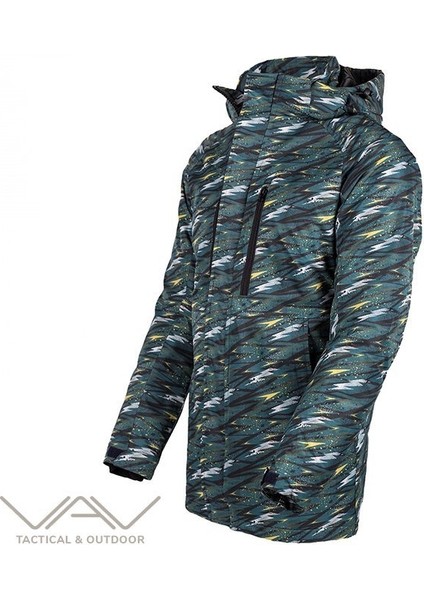 Vav Hava Parka Şimşek Desen S