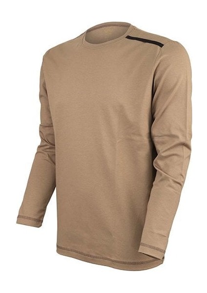 Vav Baseti-04 Uzun Kol Sweatshirt Bej S fırsatları
